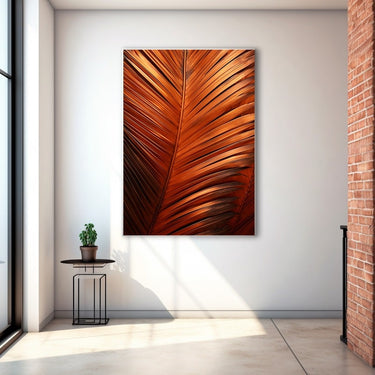 Palm Leaf Wall Painting